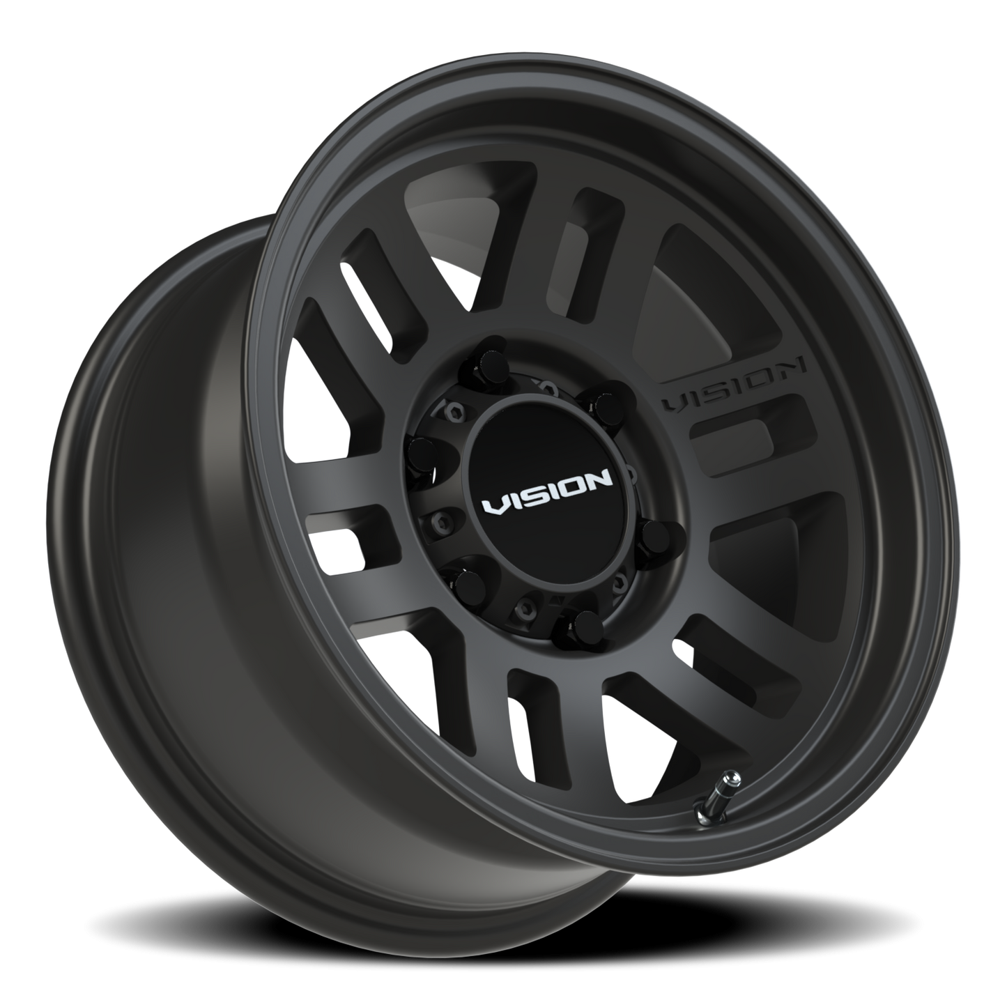 Vision Overland 15X7.5 Satin Black Wheel