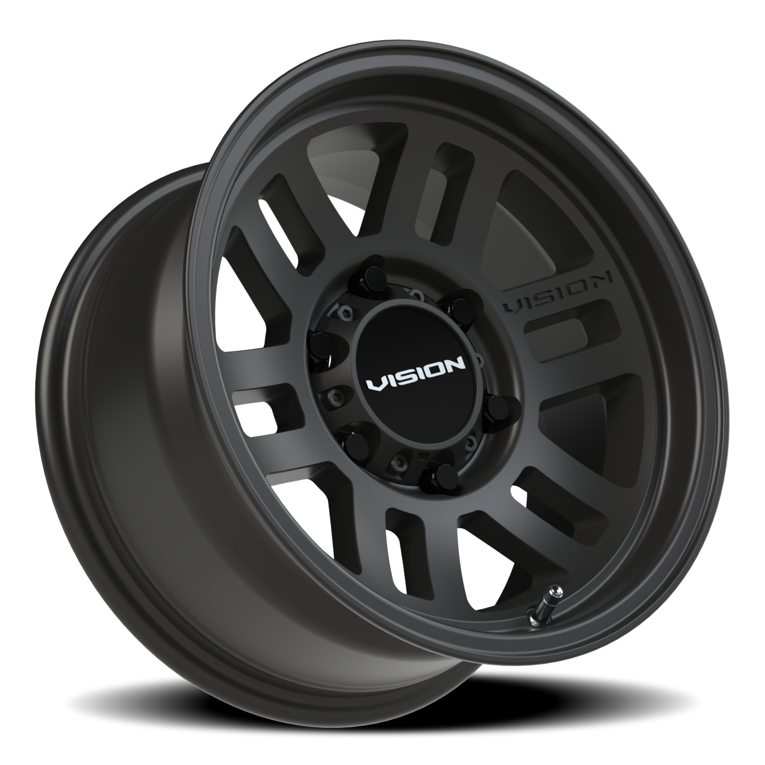 Vision Overland 15X7.5 Satin Black Wheel