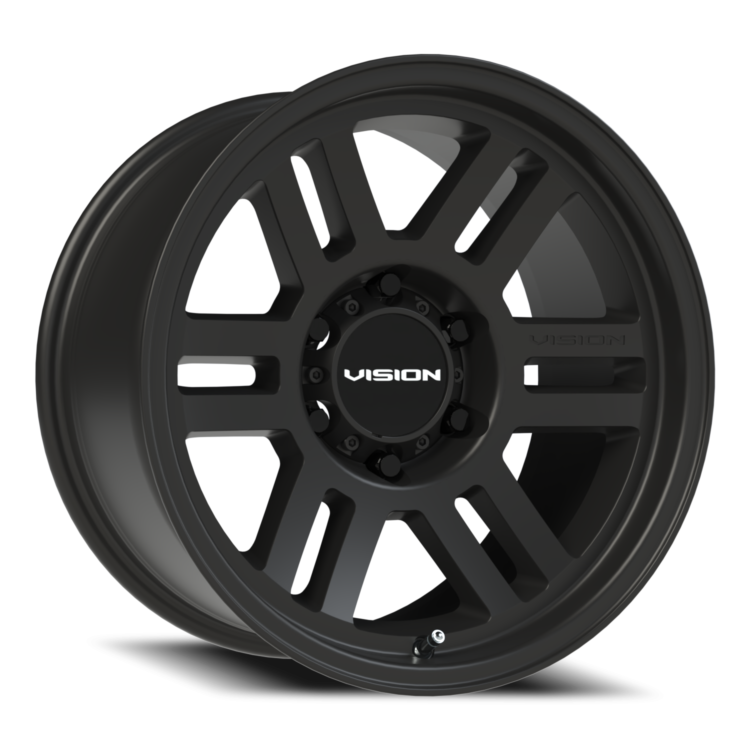 Vision Overland 17X9 Satin Black Wheel
