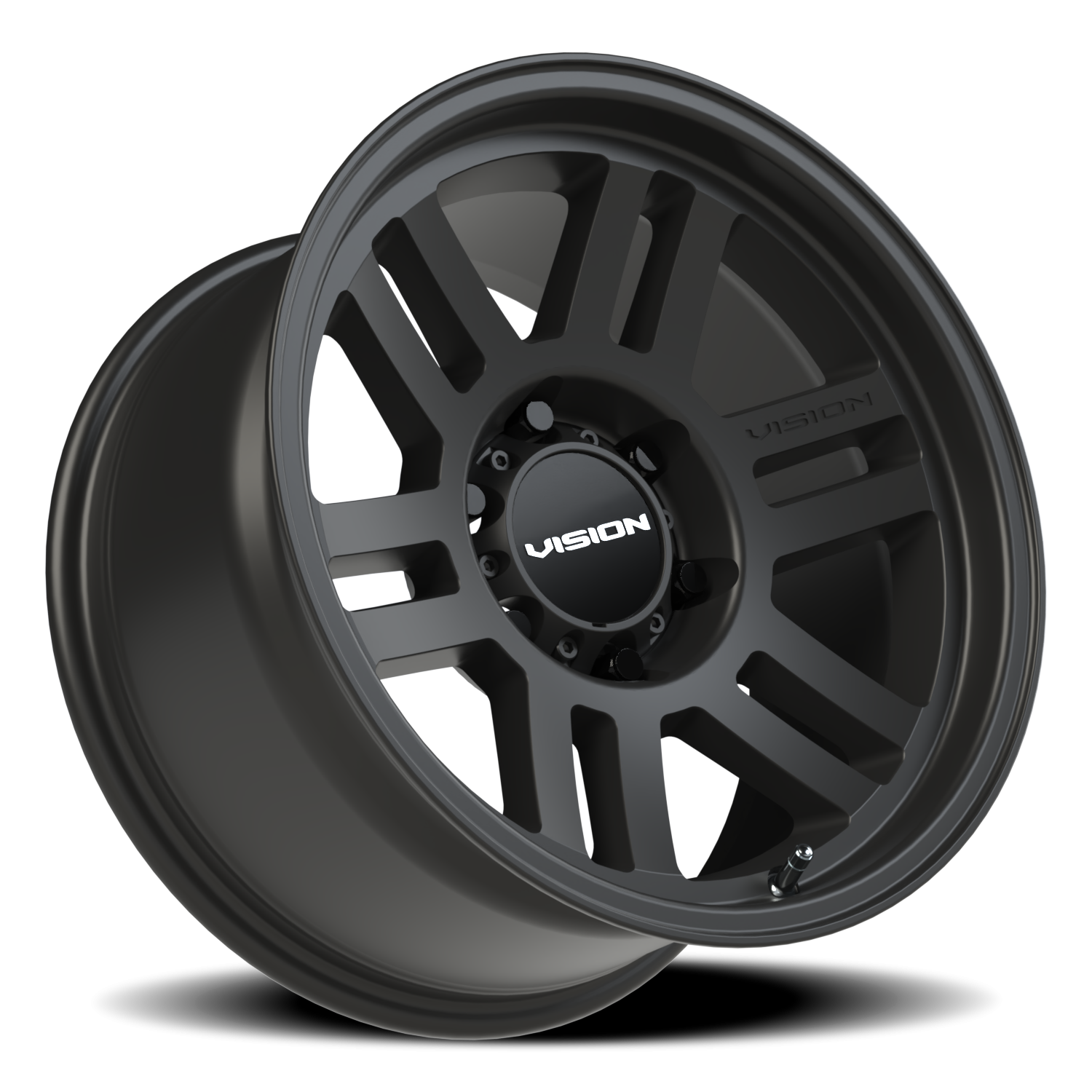 Vision Overland 17X9 Satin Black Wheel