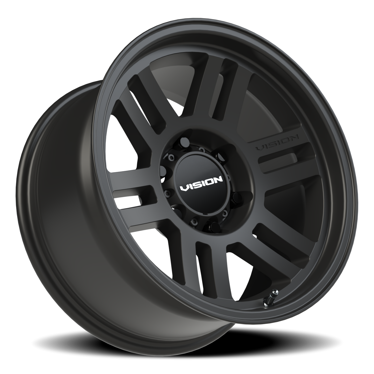 Vision Overland 17X9 Satin Black Wheel