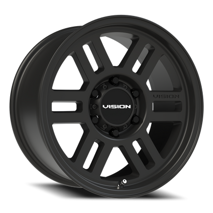 Vision Overland 17X9 Satin Black Wheel