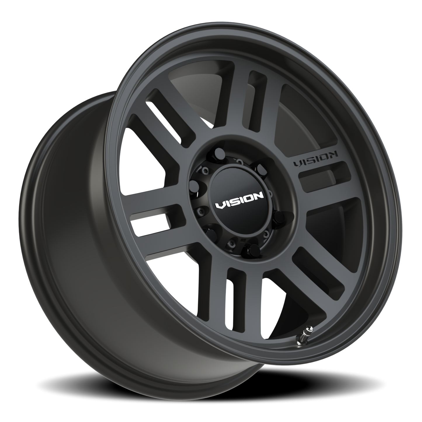 Vision Overland 17X9 Satin Black Wheel