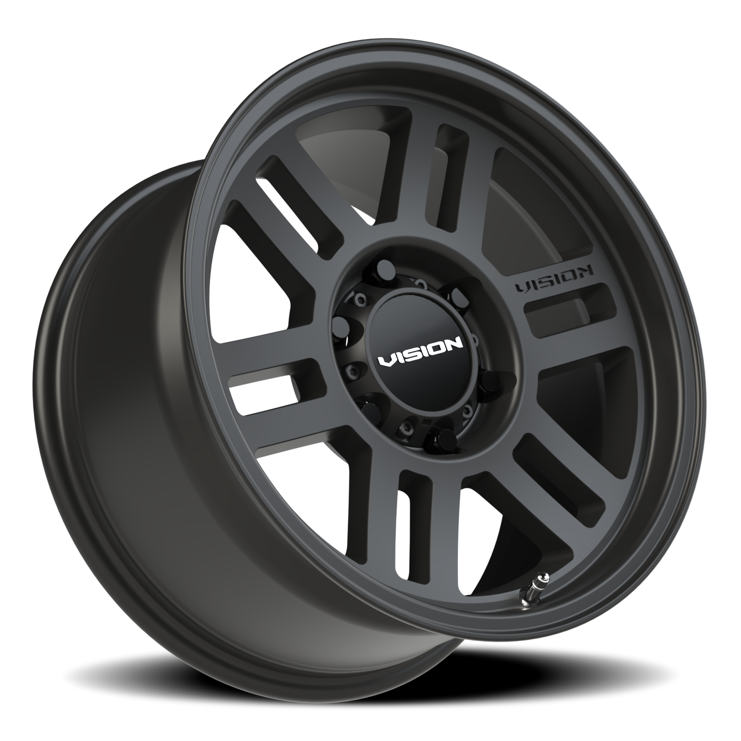 Vision Overland 17X9 Satin Black Wheel
