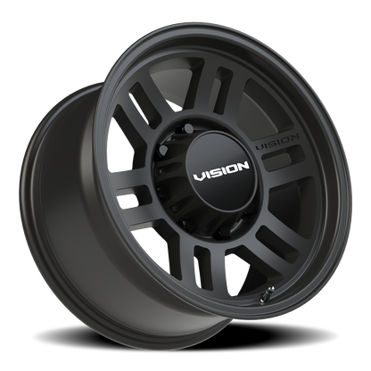 Vision Overland 17X9 Satin Black Wheel