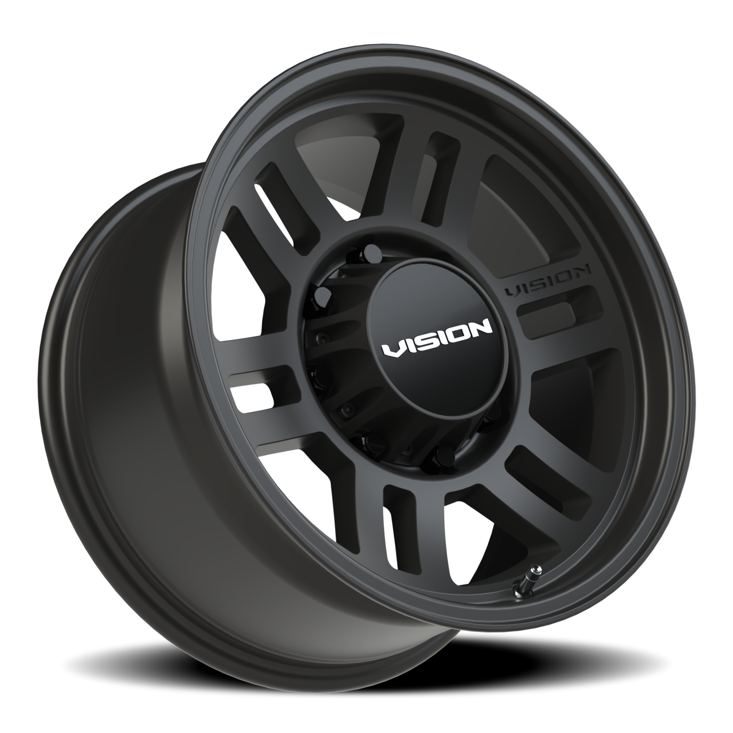Vision Overland 17X9 Satin Black Wheel