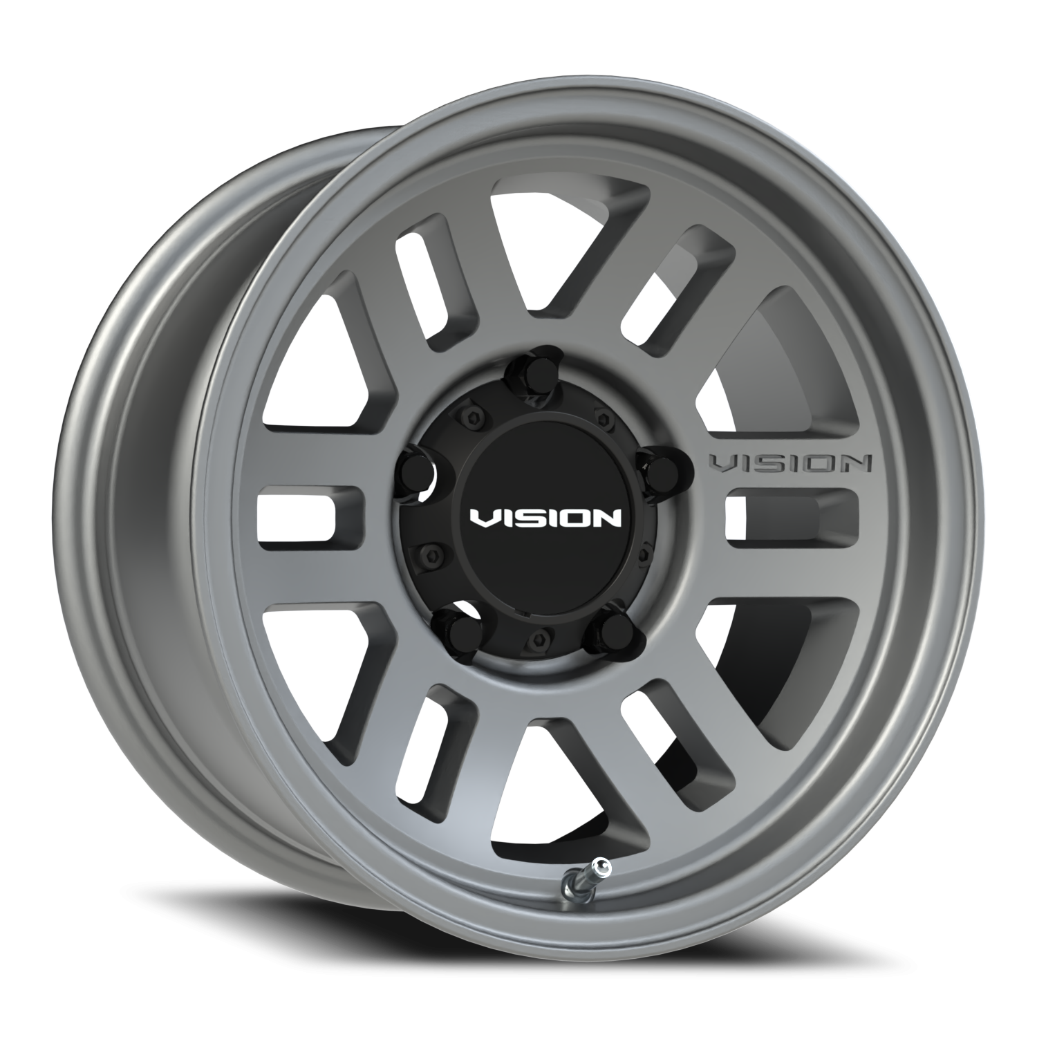 Vision Overland 15X7.5 Satin Grey Wheel