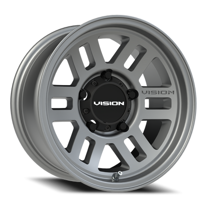 Vision Overland 15X7.5 Satin Grey Wheel