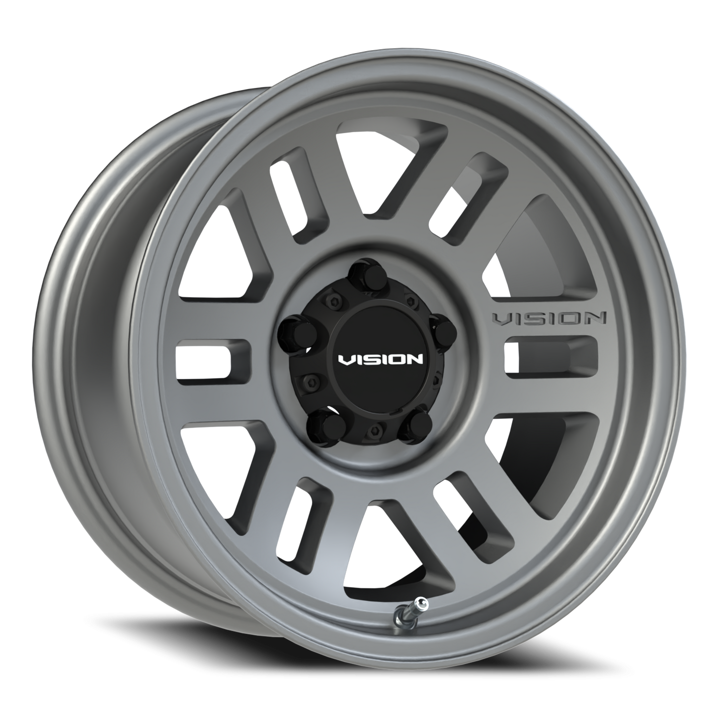 Vision Overland 15X7.5 Satin Grey Wheel