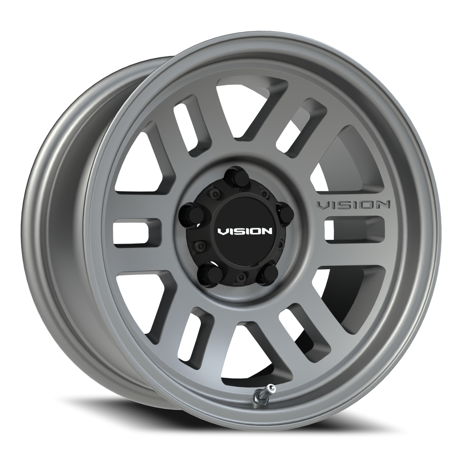 Vision Overland 15X7.5 Satin Grey Wheel