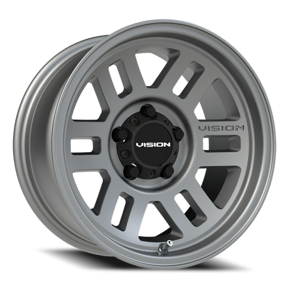 Vision Overland 15X7.5 Satin Grey Wheel
