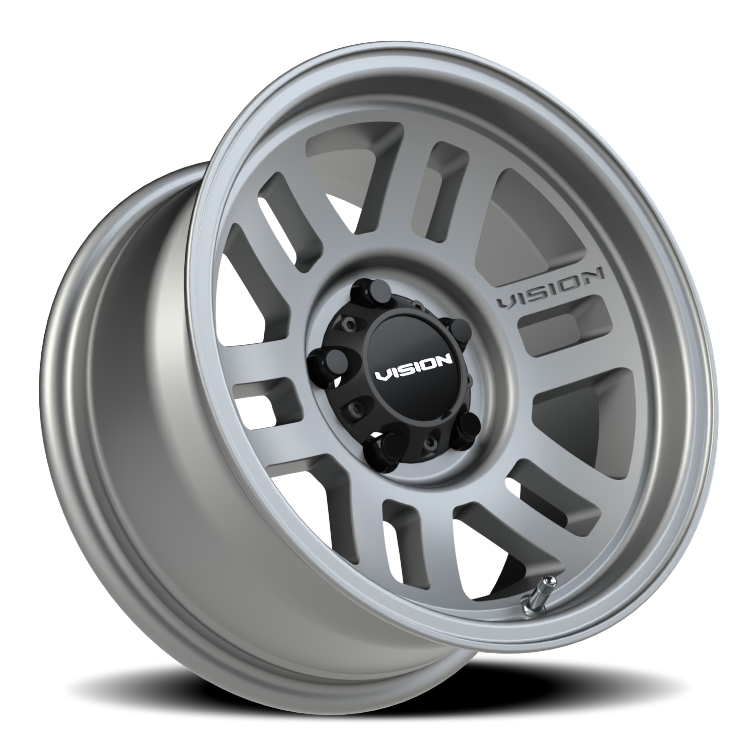 Vision Overland 15X7.5 Satin Grey Wheel
