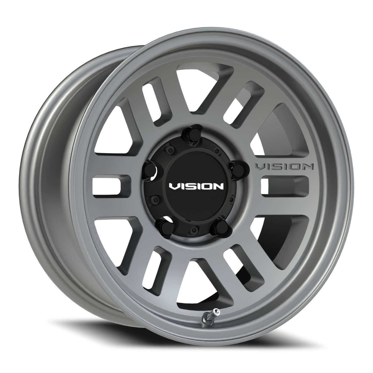 Vision Overland 15X7.5 Satin Grey Wheel