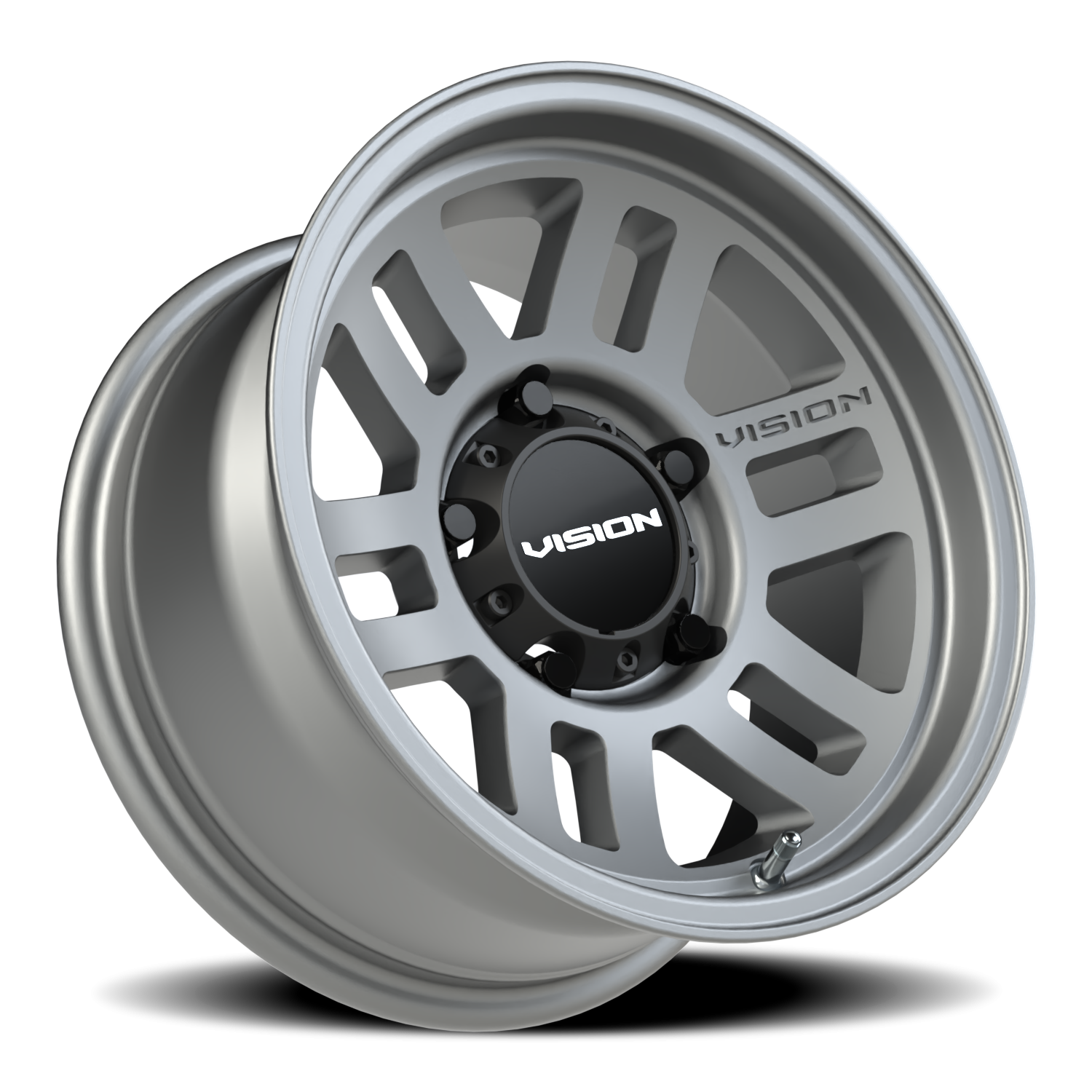 Vision Overland 15X7.5 Satin Grey Wheel