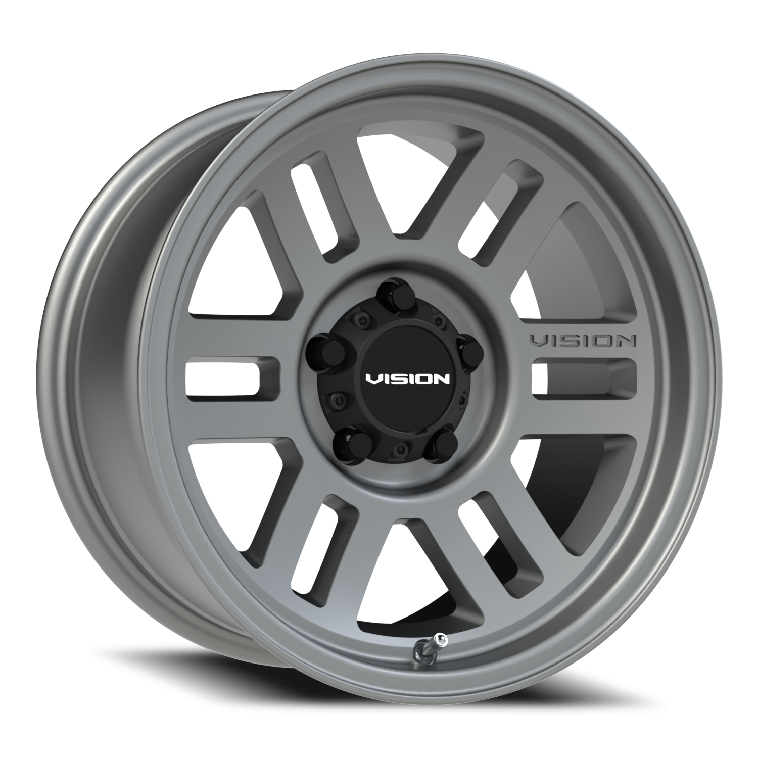 Vision Overland 16X8 Satin Grey Wheel