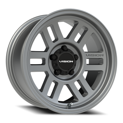 Vision Overland 16X8 Satin Grey Wheel