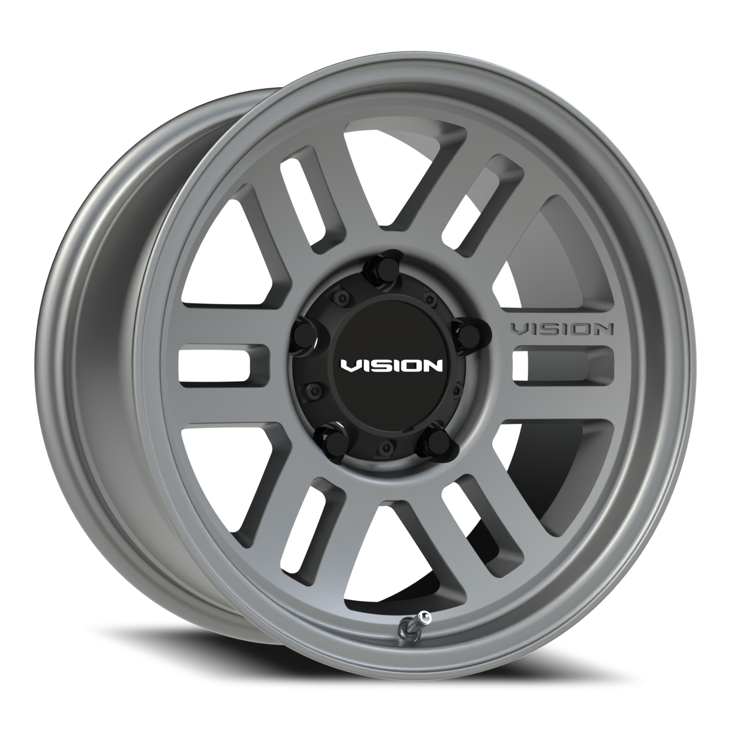 Vision Overland 16X8 Satin Grey Wheel