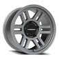 Vision Overland 17X9 Satin Grey Wheel