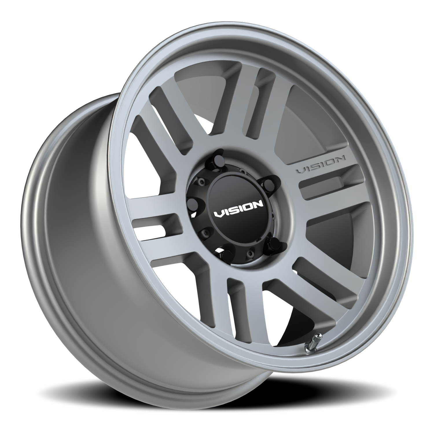 Vision Overland 17X9 Satin Grey Wheel