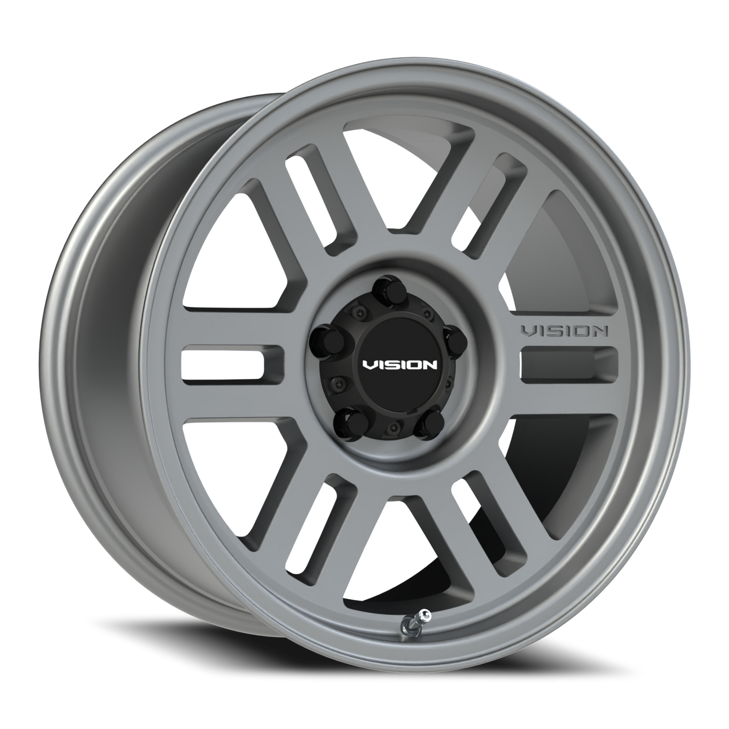 Vision Overland 17X9 Satin Grey Wheel