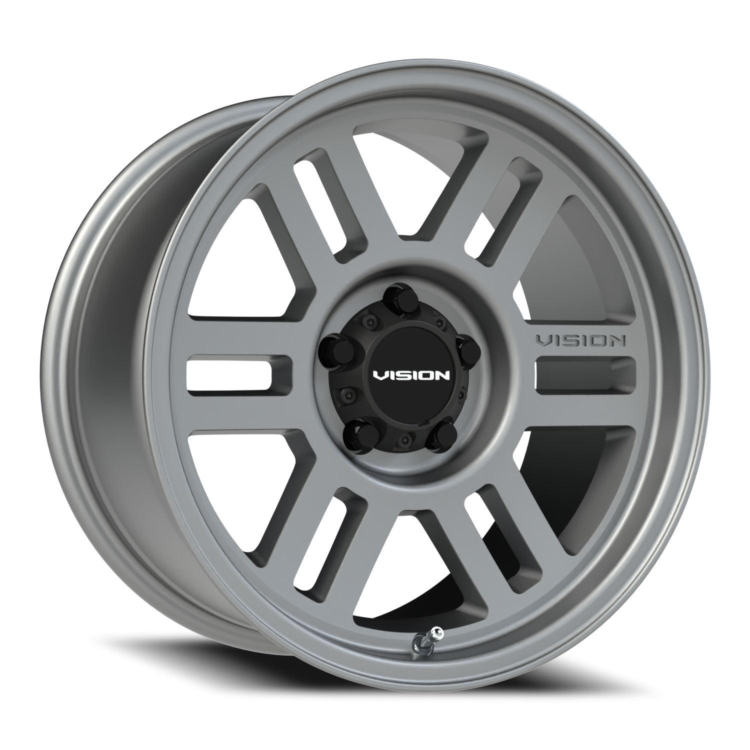 Vision Overland 17X9 Satin Grey Wheel