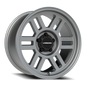 Vision Overland 17X9 Satin Grey Wheel