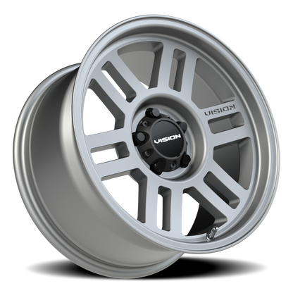 Vision Overland 17X9 Satin Grey Wheel