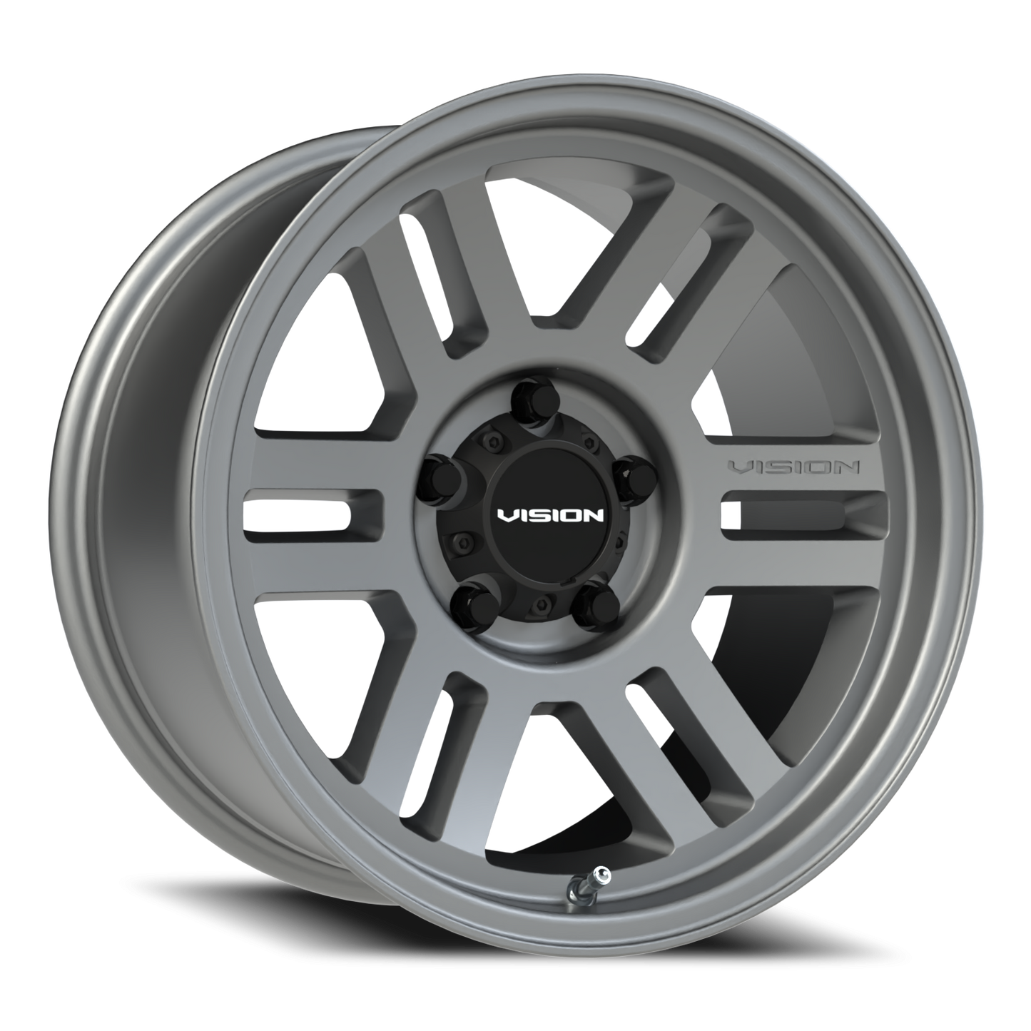 Vision Overland 17X9 Satin Grey Wheel