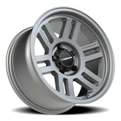 Vision Overland 17X9 Satin Grey Wheel