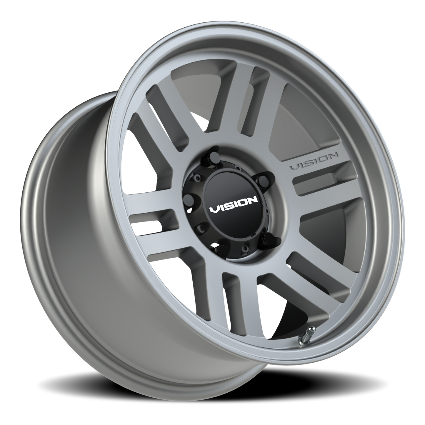 Vision Overland 17X9 Satin Grey Wheel