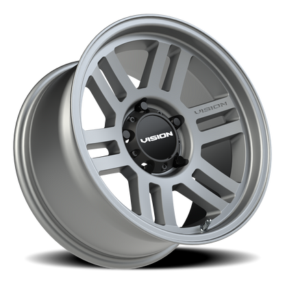 Vision Overland 17X9 Satin Grey Wheel