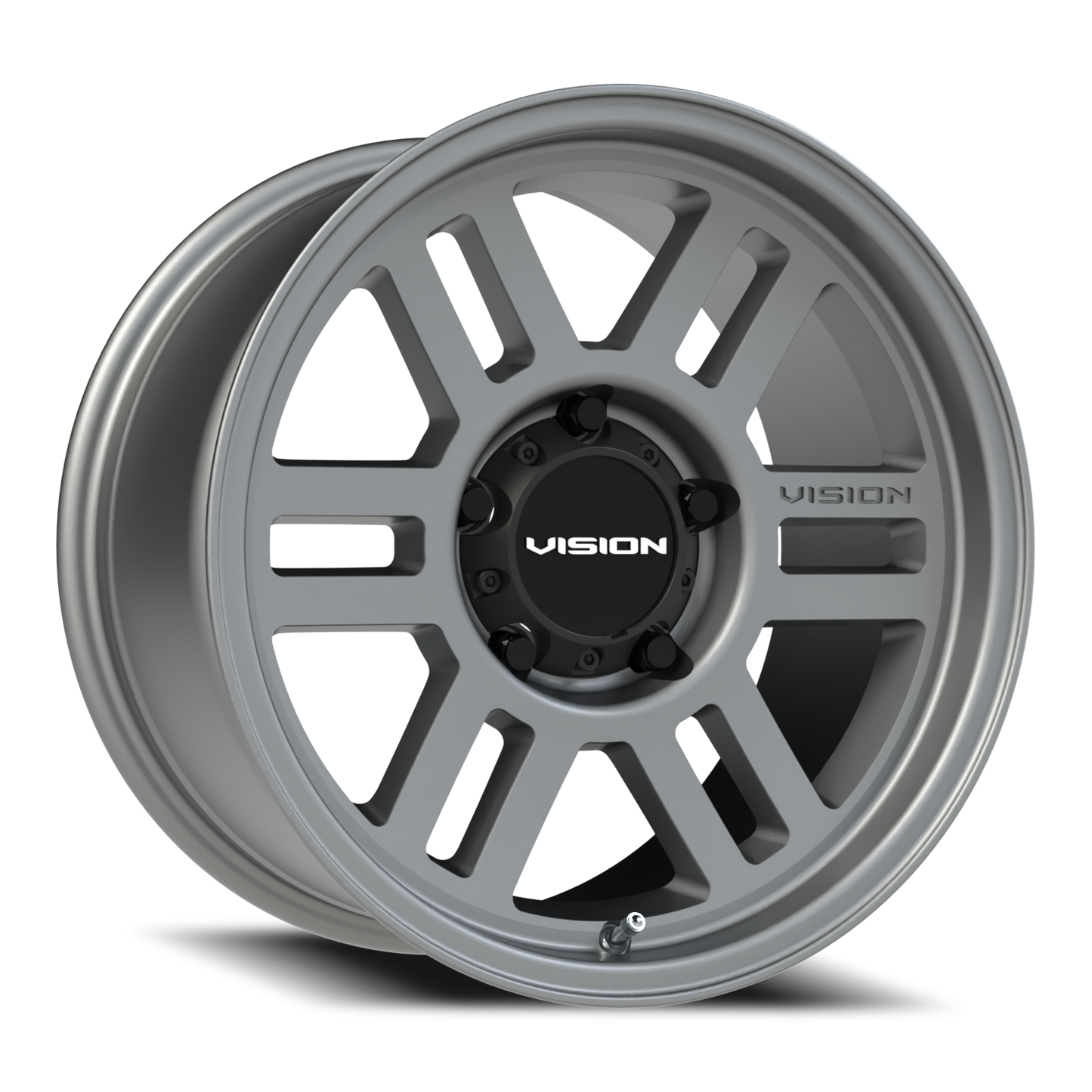 Vision Overland 17X9 Satin Grey Wheel