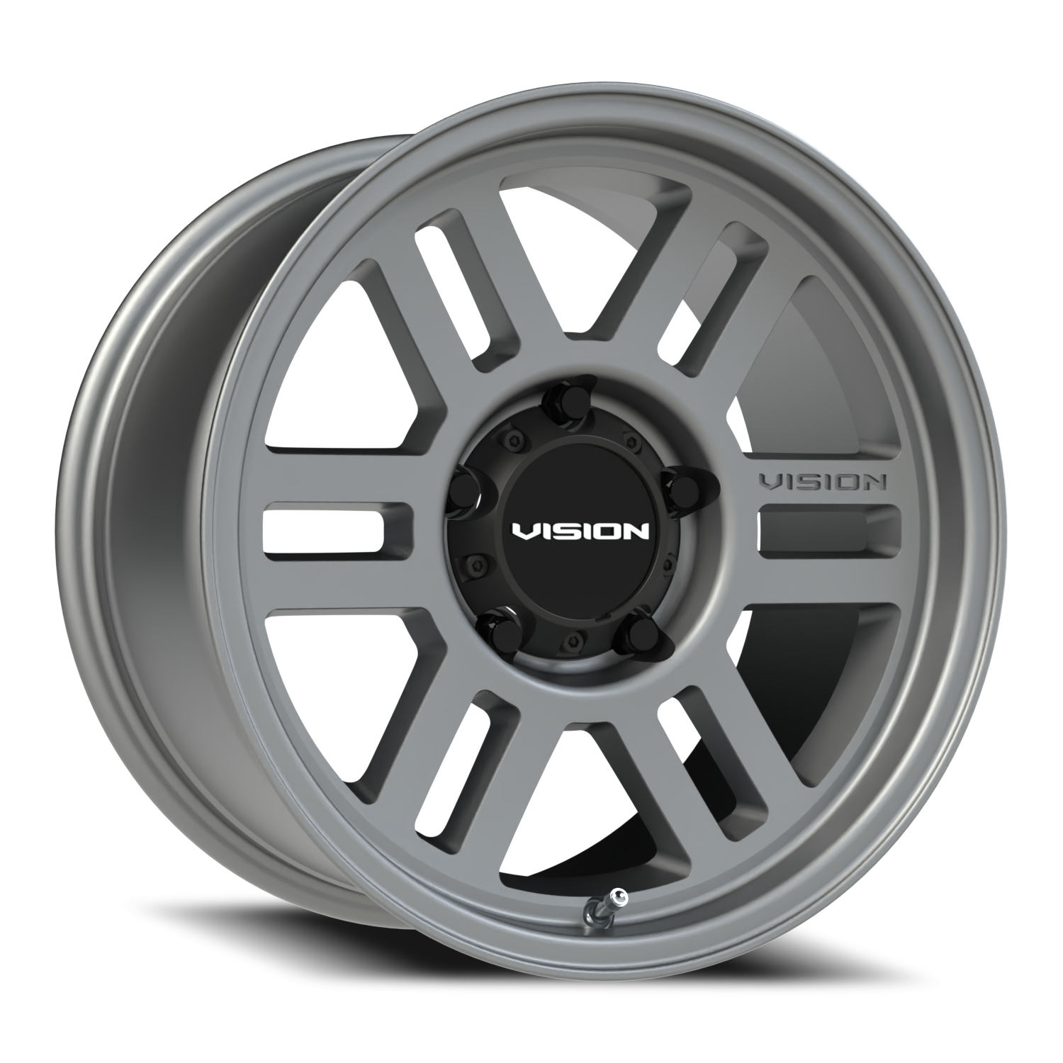 Vision Overland 17X9 Satin Grey Wheel