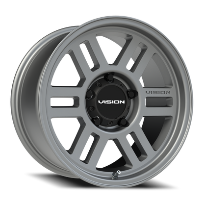 Vision Overland 17X9 Satin Grey Wheel