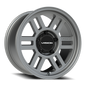 Vision Overland 17X9 Satin Grey Wheel