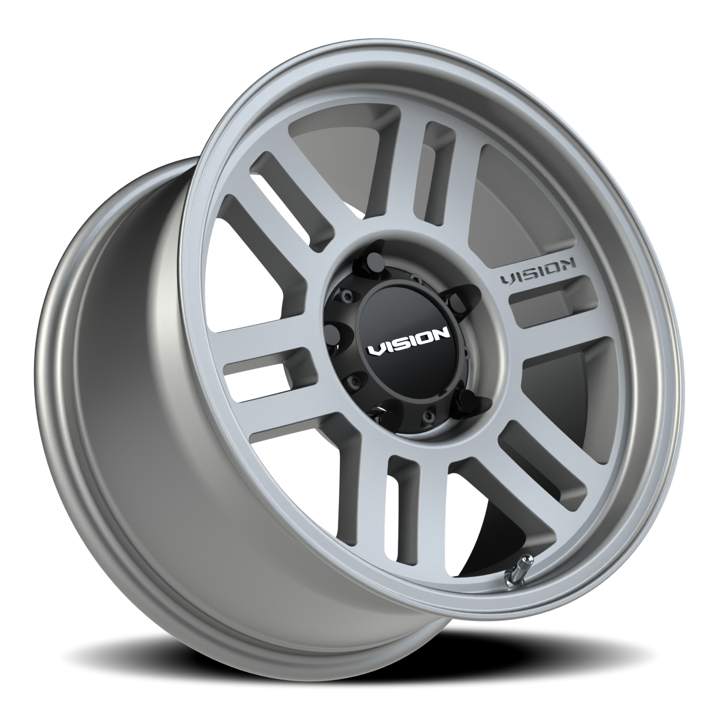 Vision Overland 17X9 Satin Grey Wheel