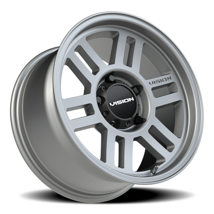 Vision Overland 17X9 Satin Grey Wheel