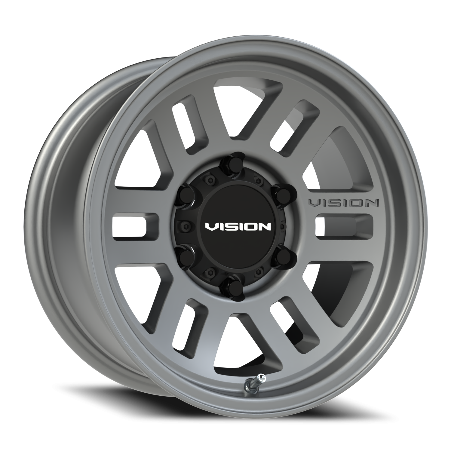 Vision Overland 15X7.5 Satin Grey Wheel