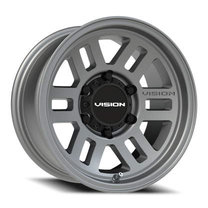 Vision Overland 15X7.5 Satin Grey Wheel
