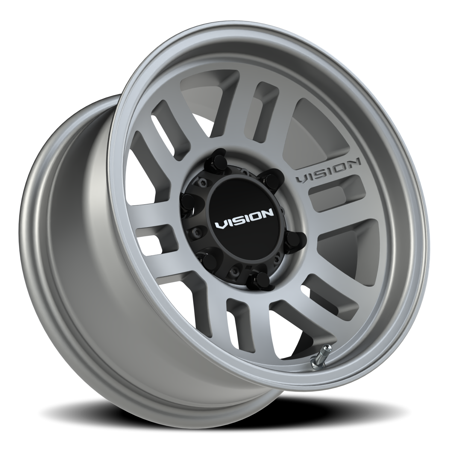 Vision Overland 15X7.5 Satin Grey Wheel