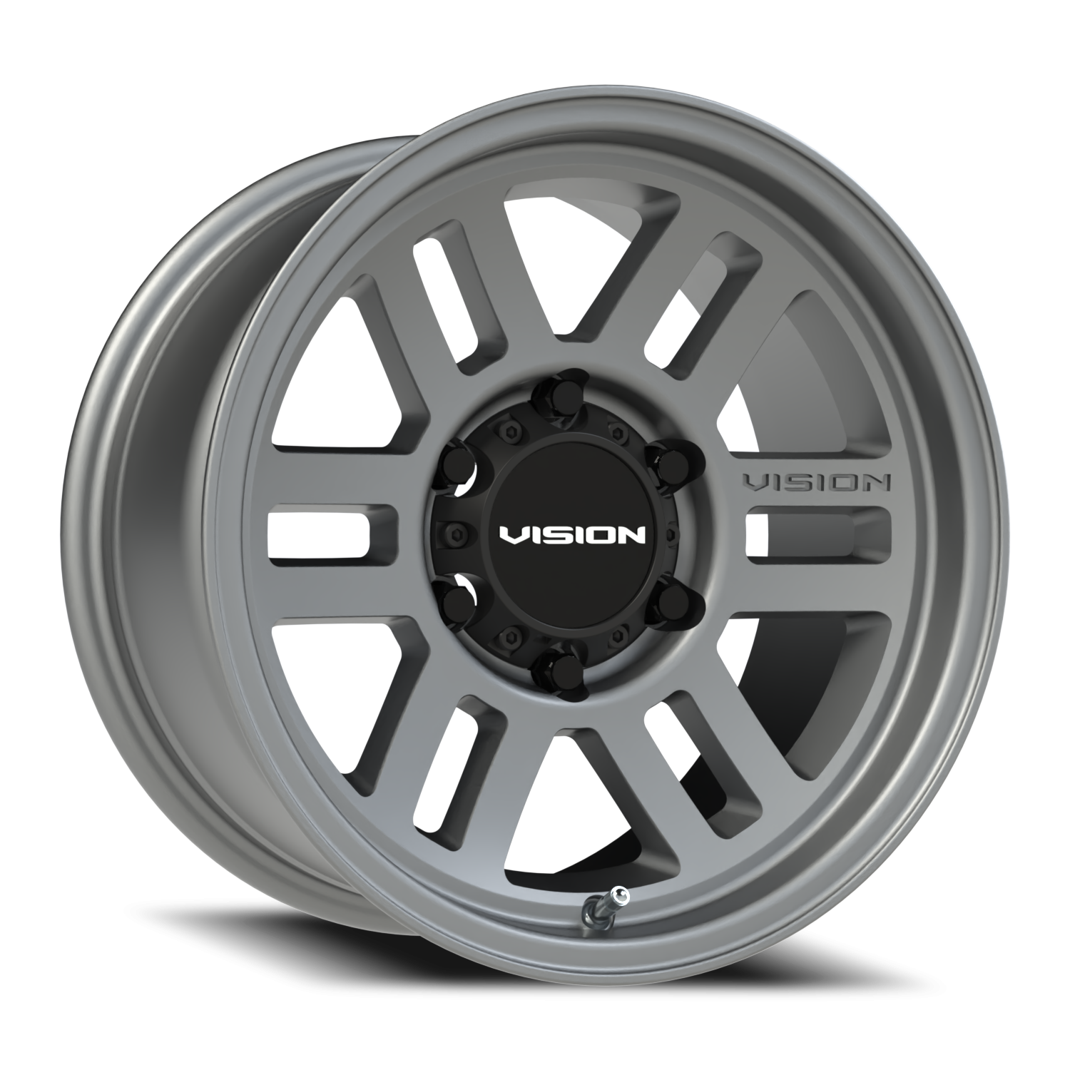 Vision Overland 16X8 Satin Grey Wheel