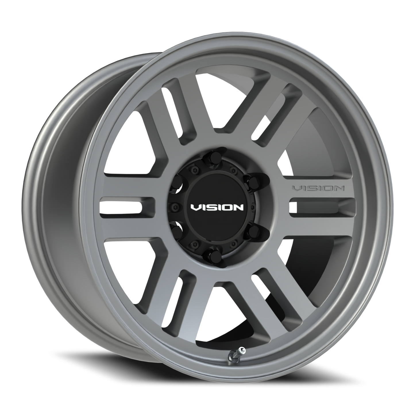 Vision Overland 17X9 Satin Grey Wheel