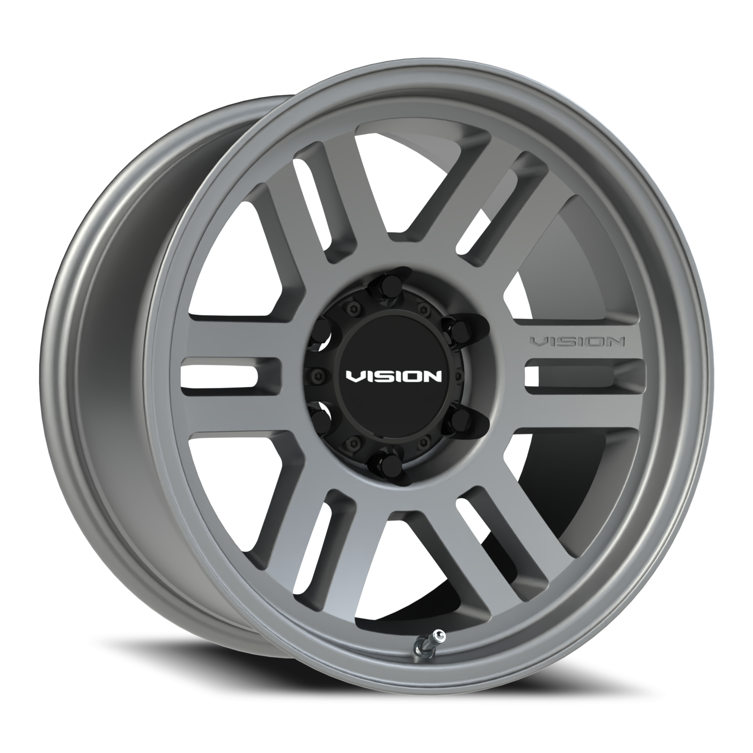 Vision Overland 17X9 Satin Grey Wheel