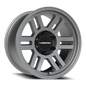 Vision Overland 17X9 Satin Grey Wheel