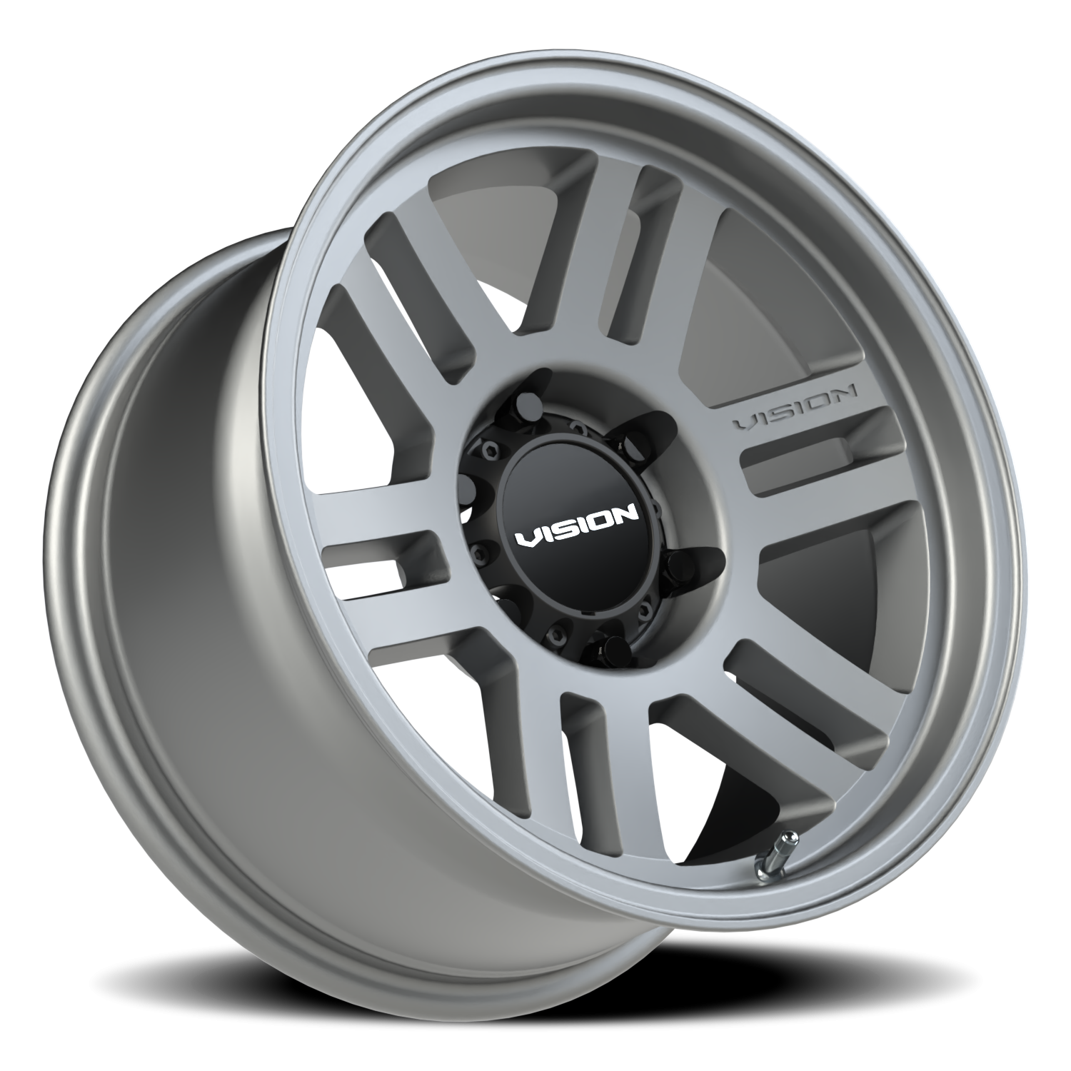 Vision Overland 17X9 Satin Grey Wheel