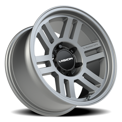 Vision Overland 17X9 Satin Grey Wheel