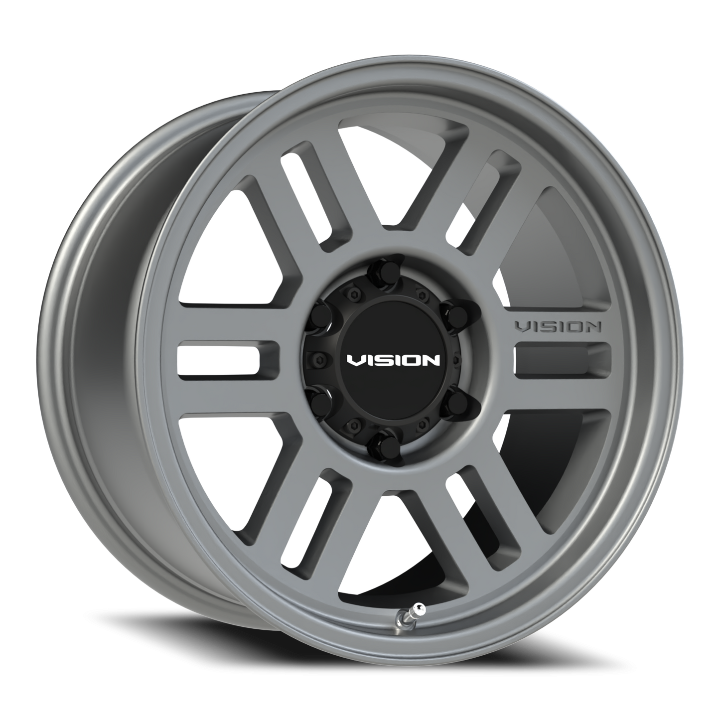 Vision Overland 17X9 Satin Grey Wheel