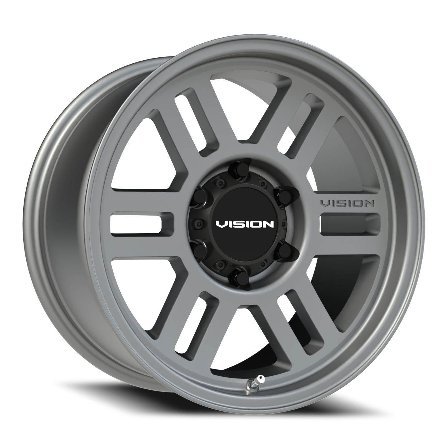 Vision Overland 17X9 Satin Grey Wheel