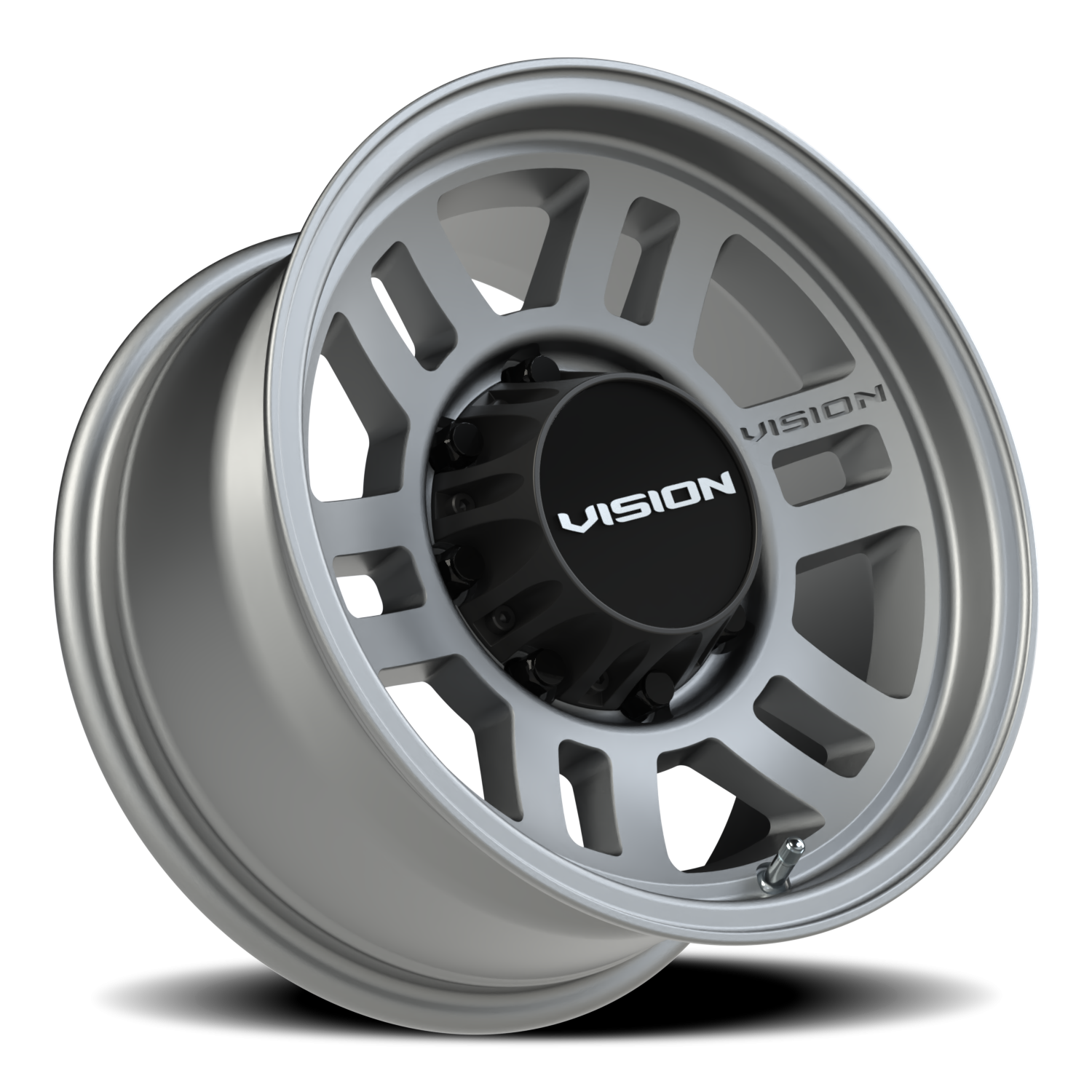 Vision Overland 16X8 Satin Grey Wheel