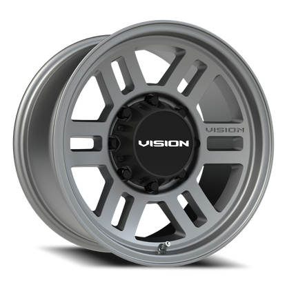 Vision Overland 17X9 Satin Grey Wheel